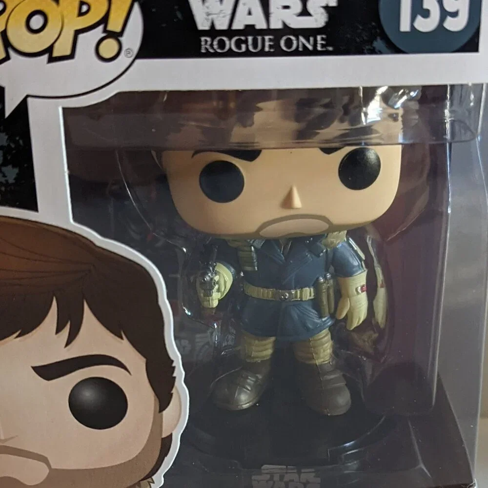 NWT Cassian Andor 139 Star Wars Rogue One Funko POP! Collectible Vinyl Figure